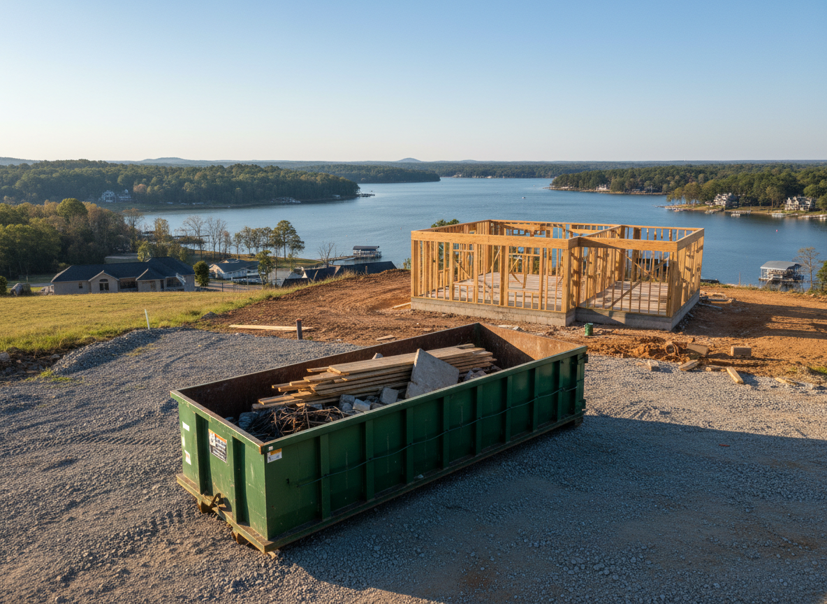 Rolloff Dumpster Rental Guide for Construction Projects Near Lake Murray